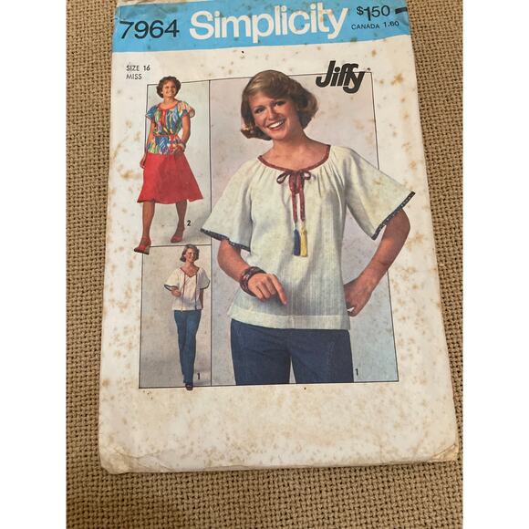 Vintage Patterns Size 16 1973-1977 - Picture 6 of 8